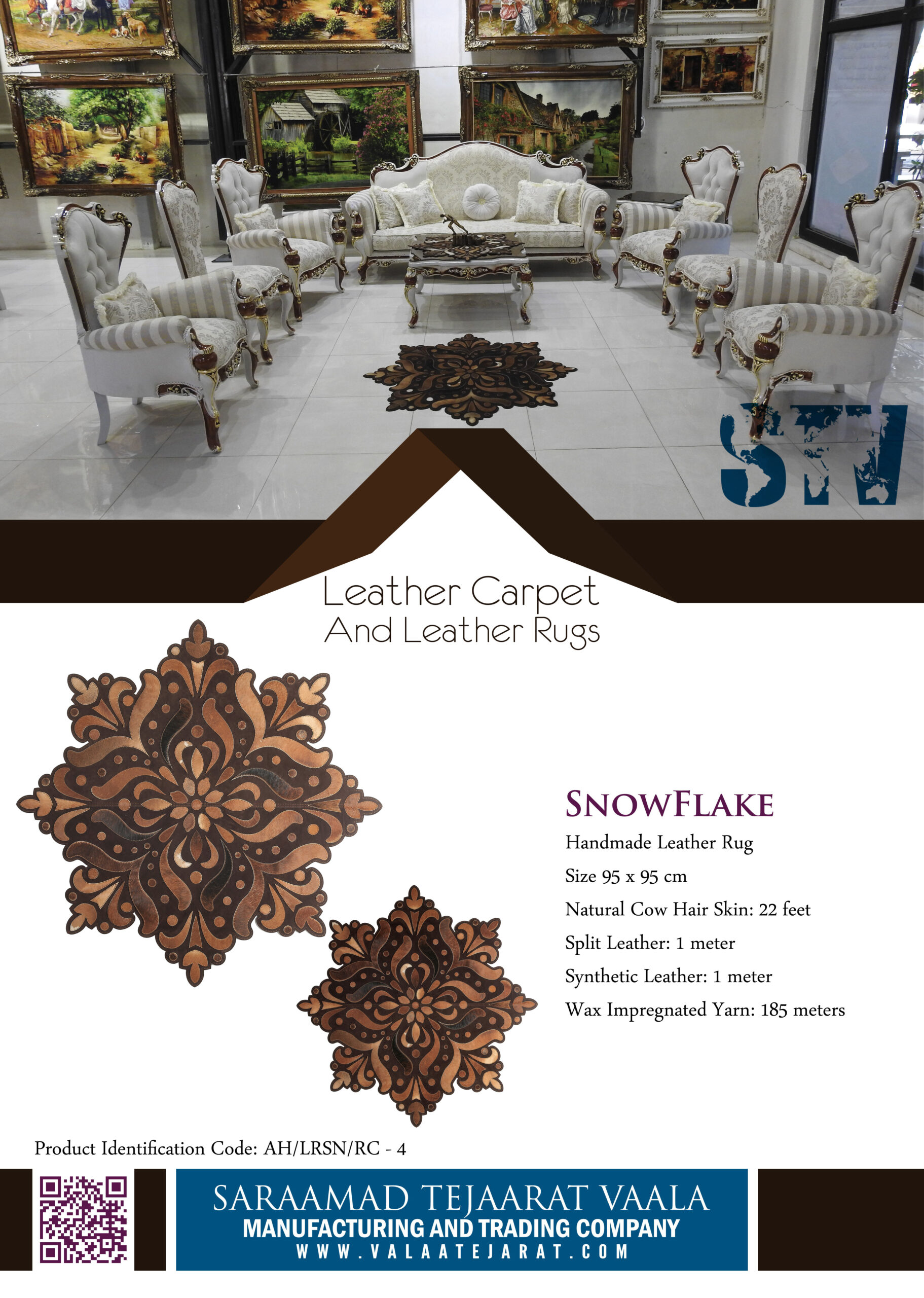 Leather Rugs and Leather Carpets